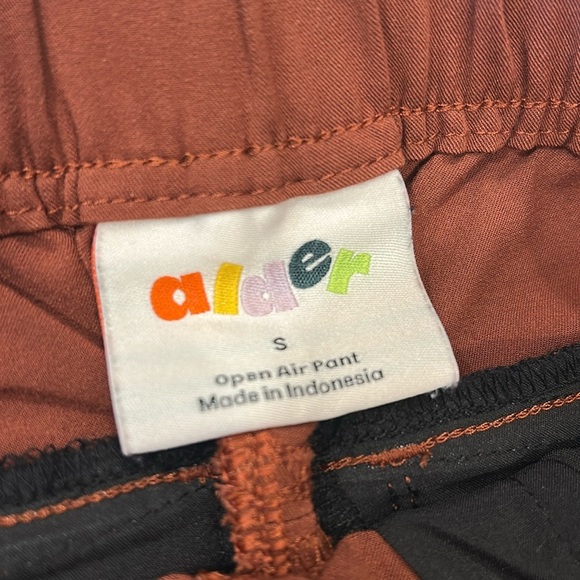 Alder Open Air Pant Small Hiking Pants In Clay Gorpcore Trail Outdoor NWOT - Picture 13 of 15